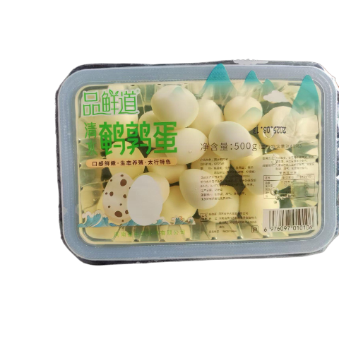 品鲜道清真鹌鹑蛋（500g/盒）